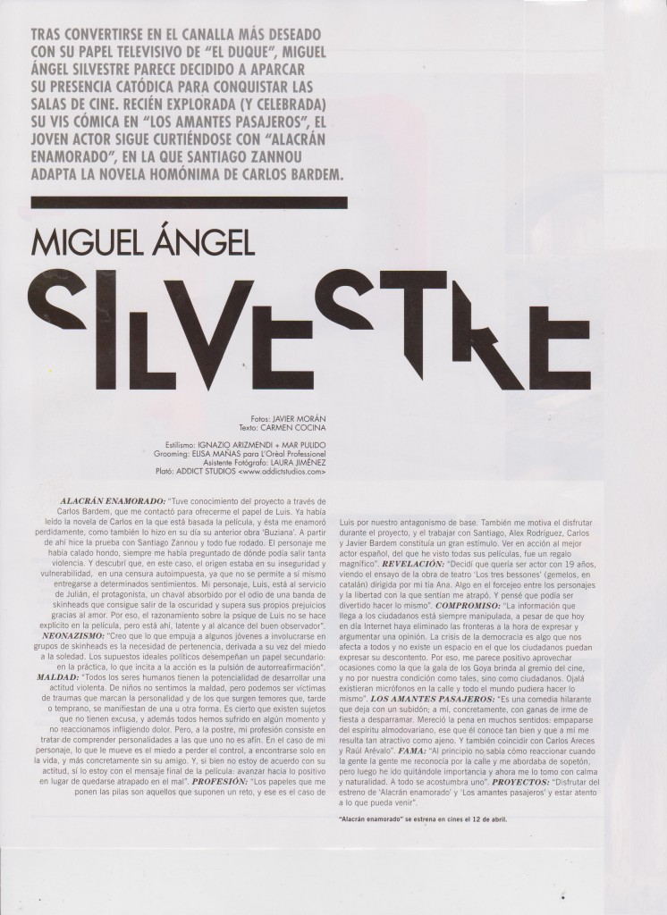 Miguel Ángel Silvestre (I)-Neo2 #122-Abril 2013