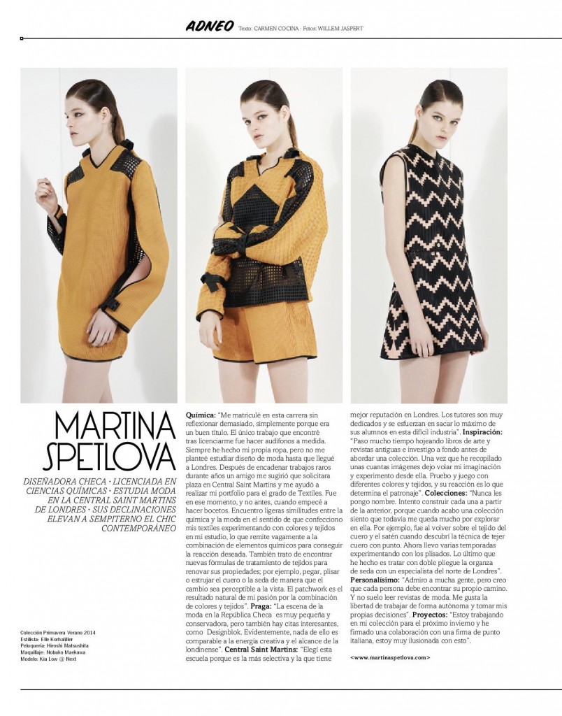 Martina Spetlova (I)-Neo2 #129-Diciembre 2013